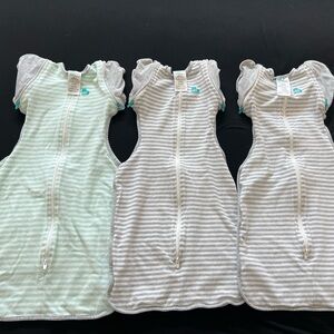 Love to Dream Sleep Sacks - Mint and Gray